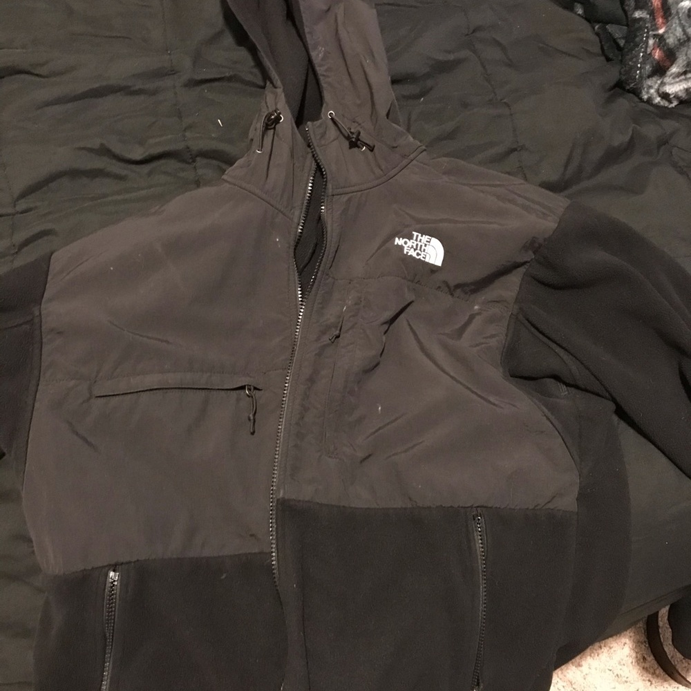 North face zip up fleece